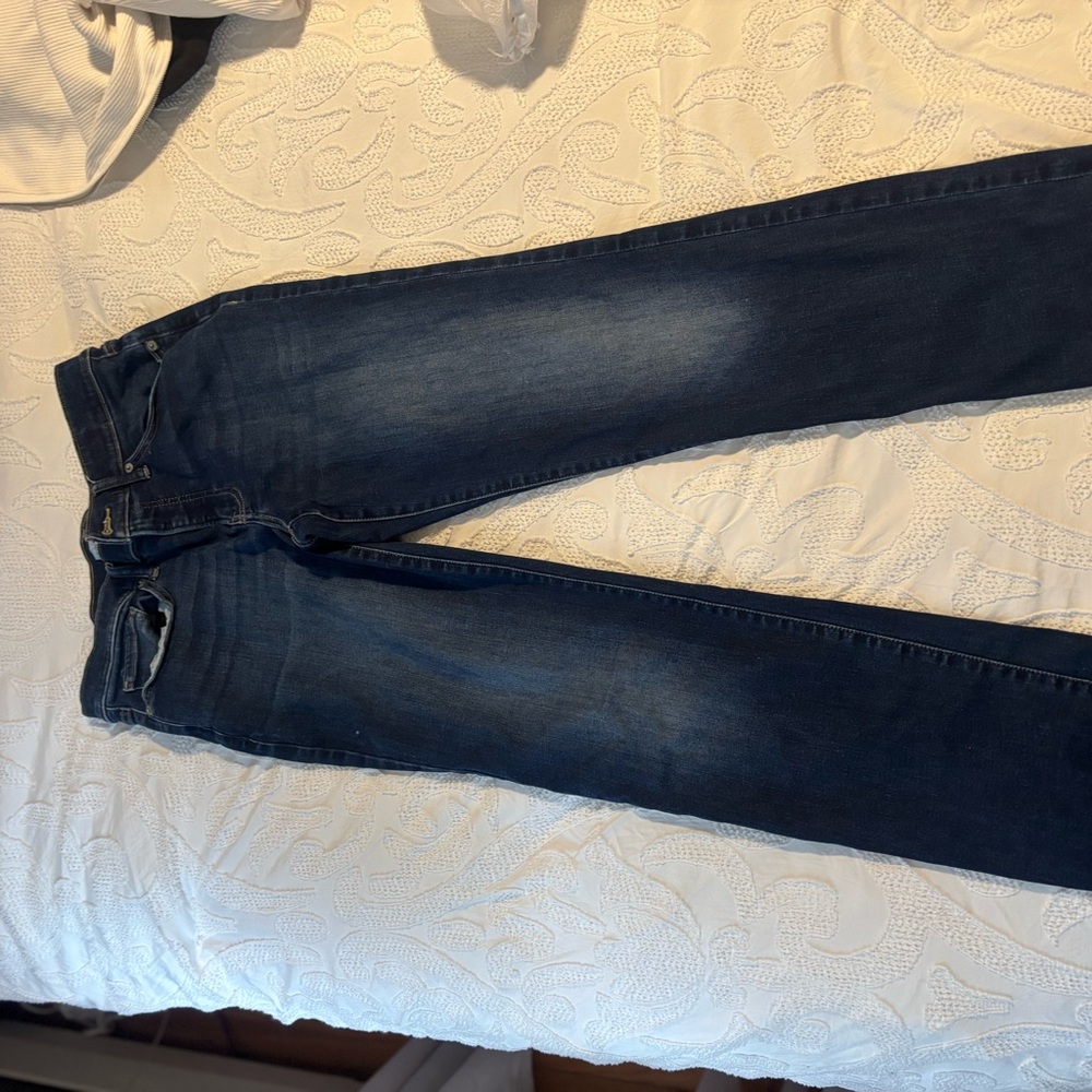 Dark Blue Denim Jeans
